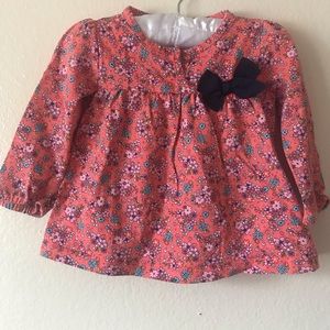 3/$25 Carter’s Floral Long Sleeve 12m